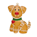 Gingerbread Dog Ornament