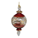 Ruby and Gold: The Egyptian Cut Glass Globe Ornament - Christmas >> Ornaments >> Egyptian Glass - by Egyptian Museum