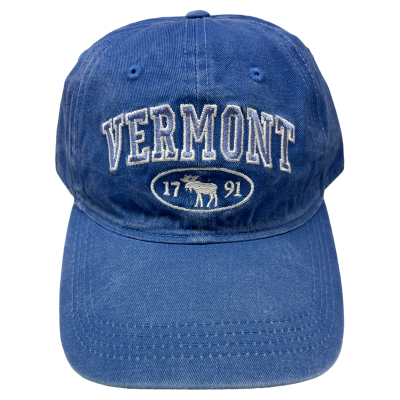 Dyed Cap Vermont 1791 Moose - Light Blue