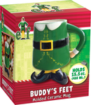 Elf The Movie Buddy Feet Molded Mug (15.5oz / Boxed) - Housewares >> Mugs - by Gamago