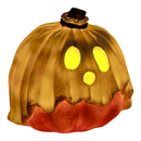 Spooky Luminescent Pumpkin - - Holidays >> Halloween - by Gerson - view 3