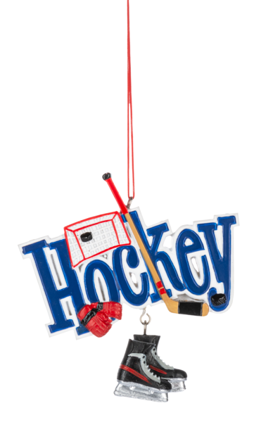 Hockey Dangle Ornament