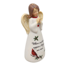 When Cardinals Appear Angel are Near Angel Figurine - 4 Inch