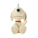 Snoopy Snowflake on Nose Mini Figurine