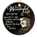 Clarence the Angel Dear George Quote Ornament