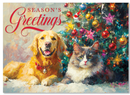 Love of Pets Boxed Cards (Golden Retriever & Tabby)