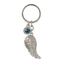 Birthstone Angel Wing Keyring -