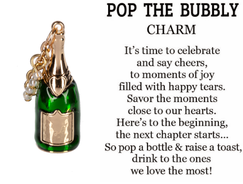 Pop the Bubbly Charm