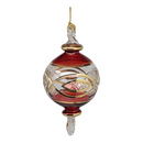 Ruby and Gold: The Egyptian Cut Glass Globe Ornament - Christmas >> Ornaments >> Egyptian Glass - by Egyptian Museum - view 2
