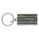 Vermont License Plate Keyring - Gift Shoppe >> Jewelry >> Key Chains - by Danforth Pewter