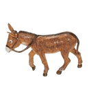 Donkey Nativity Figurine with Cross Hair - 5 Inch Scale