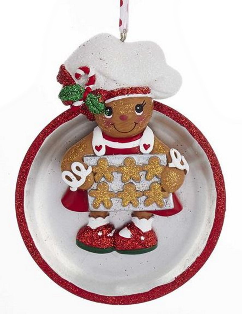 Gingerbread in Cup Ornament - Large Cup - The Country Christmas Loft