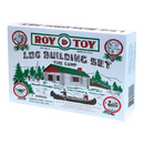 Rustic Summer Log Cabin Building Toy
