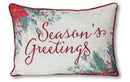 Seasons Greetings Decorative Pillow