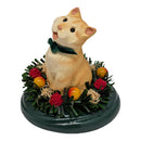 Singing Cat - Orange Tabby - Byers Choice - by Byers Choice