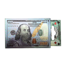 $100 Bill Playing Cards - Silver