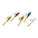 Glass Vintage Clip-On Bird Ornaments - 5 Piece Set - Christmas >> Ornaments >> Birds - by Kurt Adler - view 3