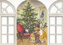 Advent Greeting Card – Vintage Christmas Door Scene - Christmas >> Advent - by Coppenrath - view 2