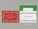 Season's Favorites - Merry & Bright (Cherry Red & Twinkle Lights)