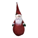 Lighted Sparkle Santa - 44 Inches Tall