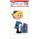 Rudolph 2-sided Window Cling -