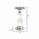 Lighted Spinning Waterglobe Candle Pedestal - Christmas >> Snowglobes - by Gerson - view 3
