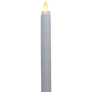 White LED Resin - 2 Piece Taper Candle Set - Battery Operated - by LuxuryLite - view 5