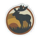 Small Flex Magnet - Sunset Moose