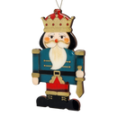 Regal Wooden Nutcracker - Blue - Christmas >> Ornaments - by Gerson