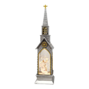 Lighted Church Waterglobe -  Angel