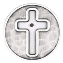 Pocket Stone Mustard Seed Cross