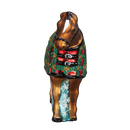 Snowflake Horse Glass Ornament