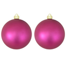 6" (150mm) Commercial Shatterproof Ball Ornament - 2 Piece Set - Glamour - Christmas >> Ornaments >> Shatterproof - by Christ