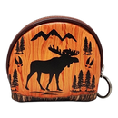 Vermonter Moose Zip Pouch