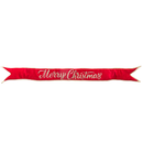 Red & Gold Merry Christmas Banner - 44 Inch