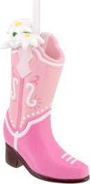 Pink Cowboy Boot Hallmark Ornament