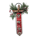 Doorknob Bell Sash - Red