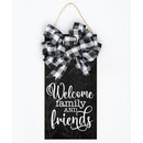 Welcome Family and Friends Plaque