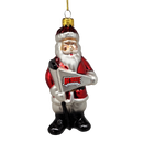 NC State Santa Claus Ornament