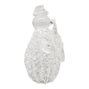 Spunglass Snowman Figurine