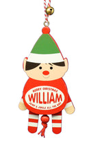 Dancing Wooden Ornament (L - Z) -