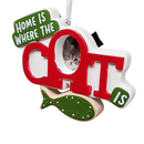 Classic Cat Photo Holder Ornament