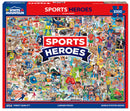 Sports Heros Puzzle - 1000 Piece