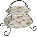 Woodland Walk 2 Tier Server - The Country Christmas Loft