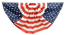 USA Flag Bunting - 3 x 6 Foot - Home & Living >> Flags - by Tremont Floral