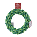 Braided Wreath Rope Dog Toy - 8 Inch - Home & Living >> Pet Food & Accessories - by Tall Tails