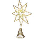Gold Octagram Star - Tree Topper - 13 Inch