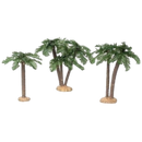 3 Piece Palm Tree Set for Nativity Scenes - 5 Inch Scale