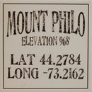 Local Towns Ceramic Coaster - Mt Philo - Coasters - by Paint The Town