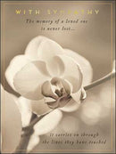 Sympathy Card - Thinking Of You At This Difficult Time - The Country Christmas Loft